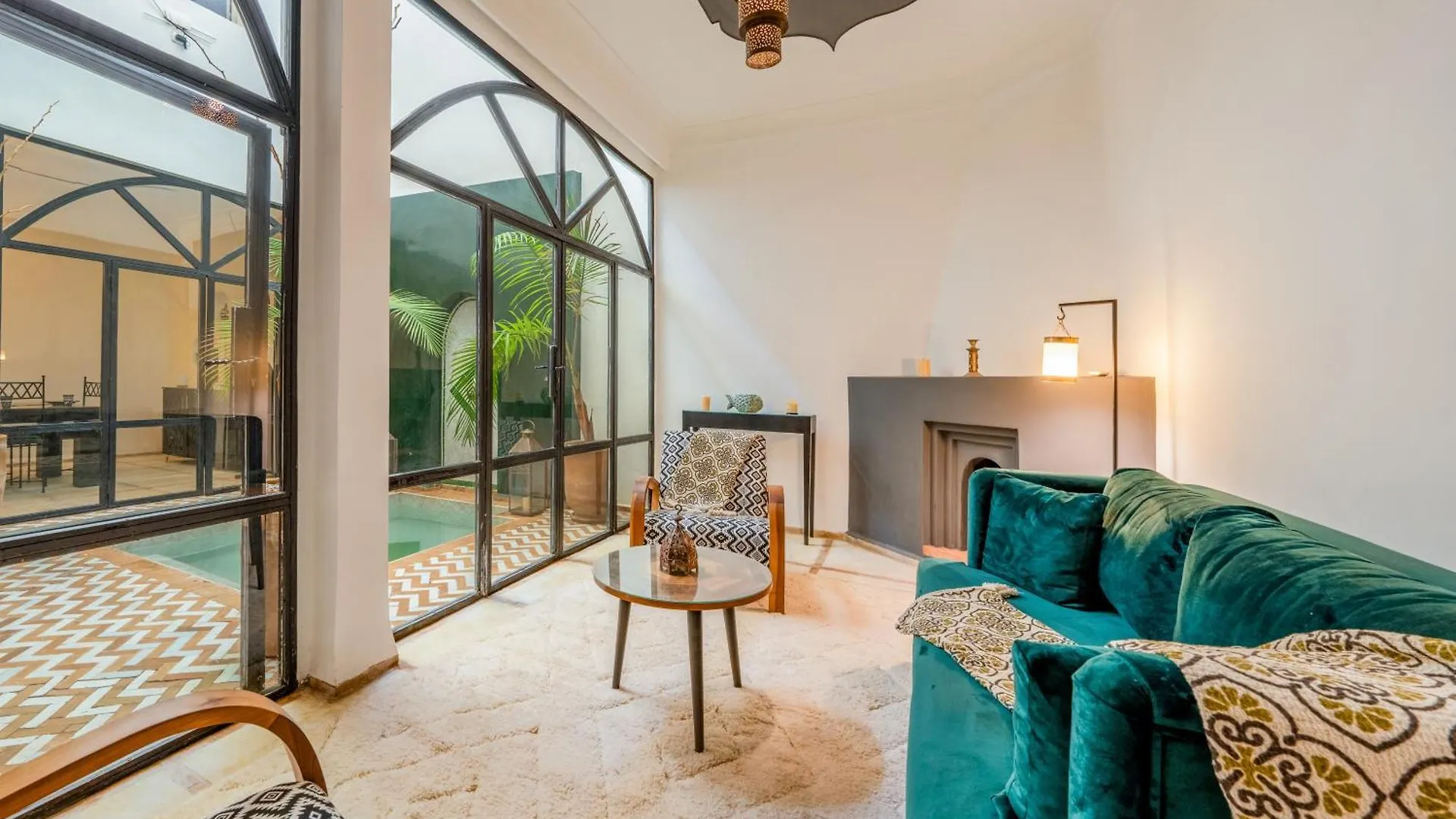 Riad Aouzal Exclusif-Breakfast-Pool Villa Marrakesh